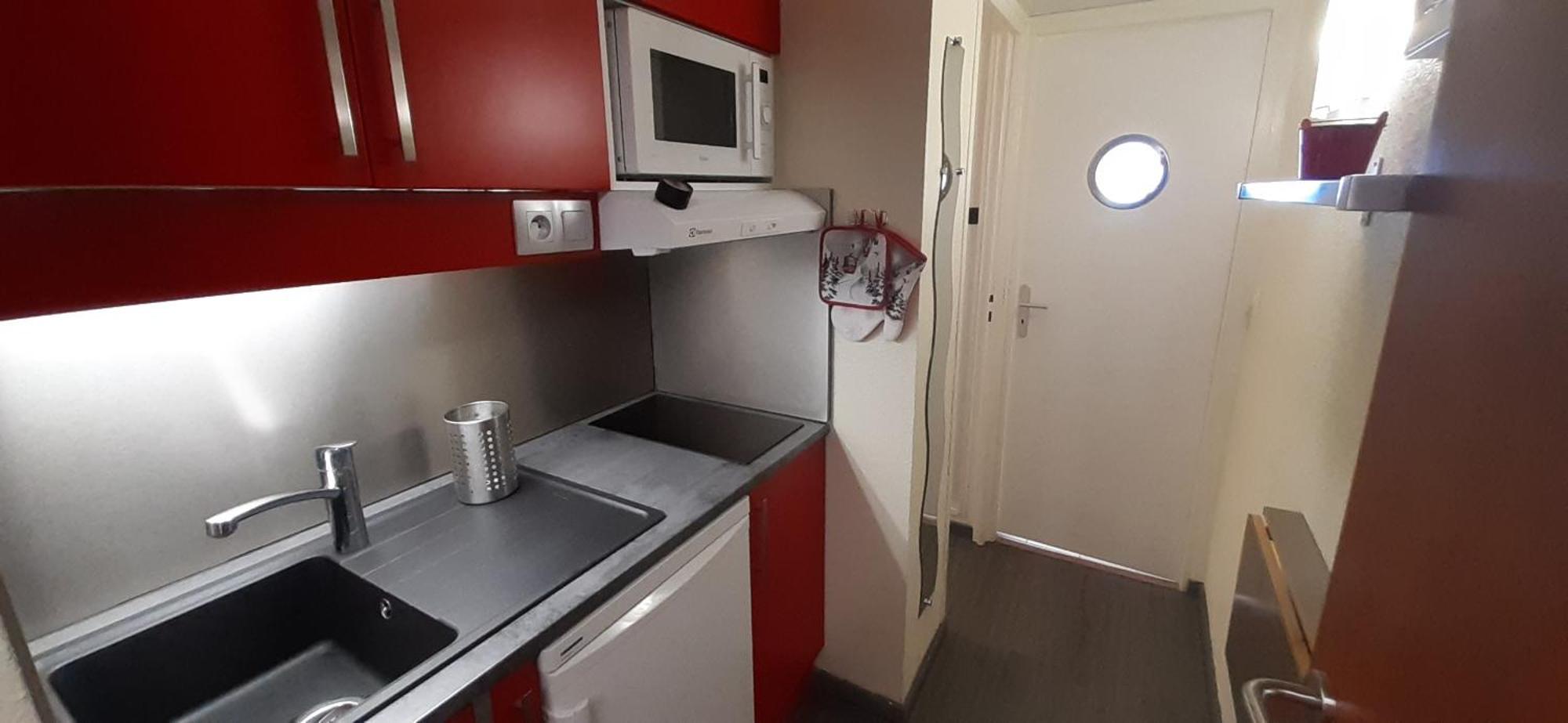 La Mongie, Studio pieds des pistes, parking intérieur privé Exterior foto